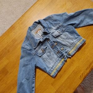 Paris Blues crop jean jacket